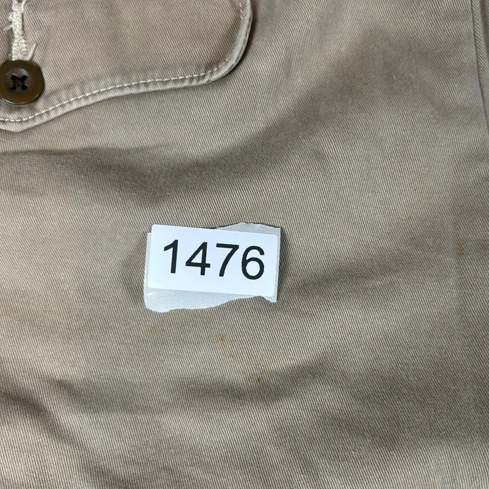 Polo Ralph Lauren Chino Shorts Mens 40T Tan Khaki Cotton Twill Flat Front‎